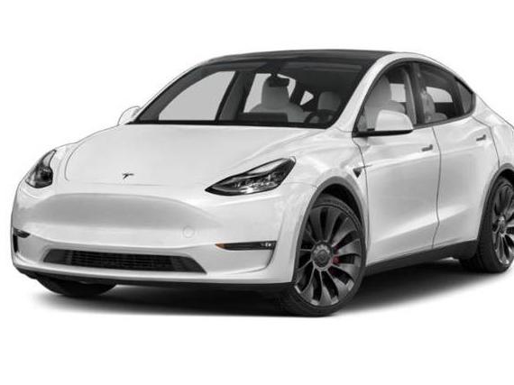 TESLA MODEL Y 2022 7SAYGDEE2NF376060 image